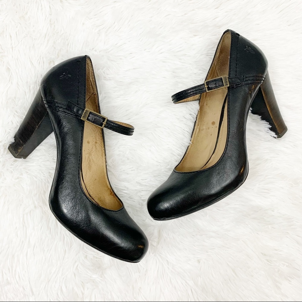FRYE • "Miranda" Black Mary Jane Size 10